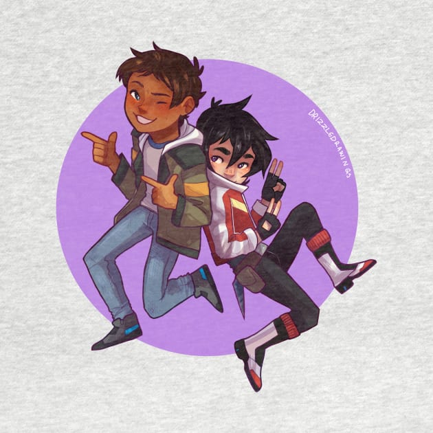 Lance and Keith by drizzledrawings